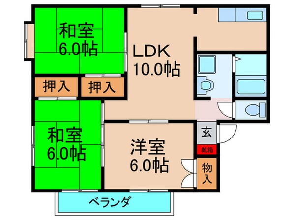 ティアーレの物件間取画像